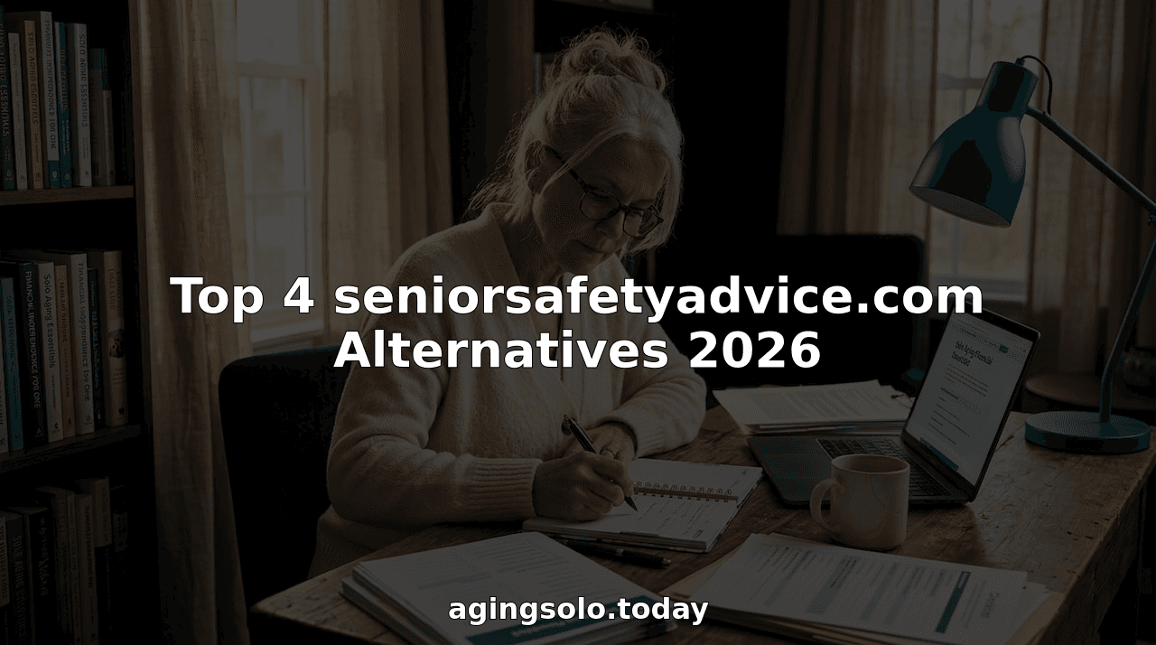 Top 4 seniorsafetyadvice.com Alternatives 2026