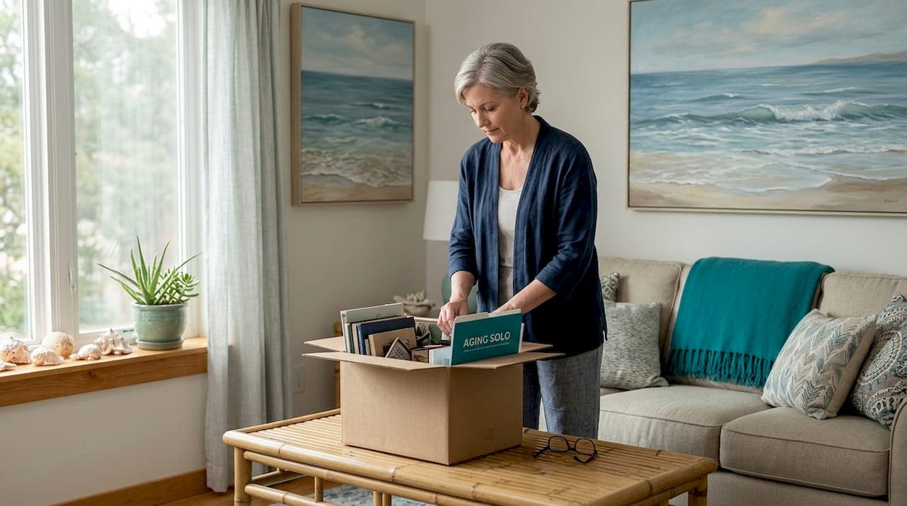 Benefits of Downsizing Living Alone in Your 50s