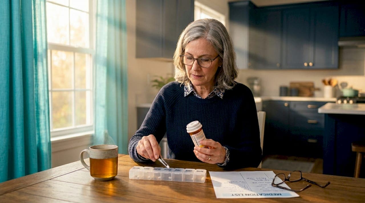 How to Manage Medications Living Alone After 50