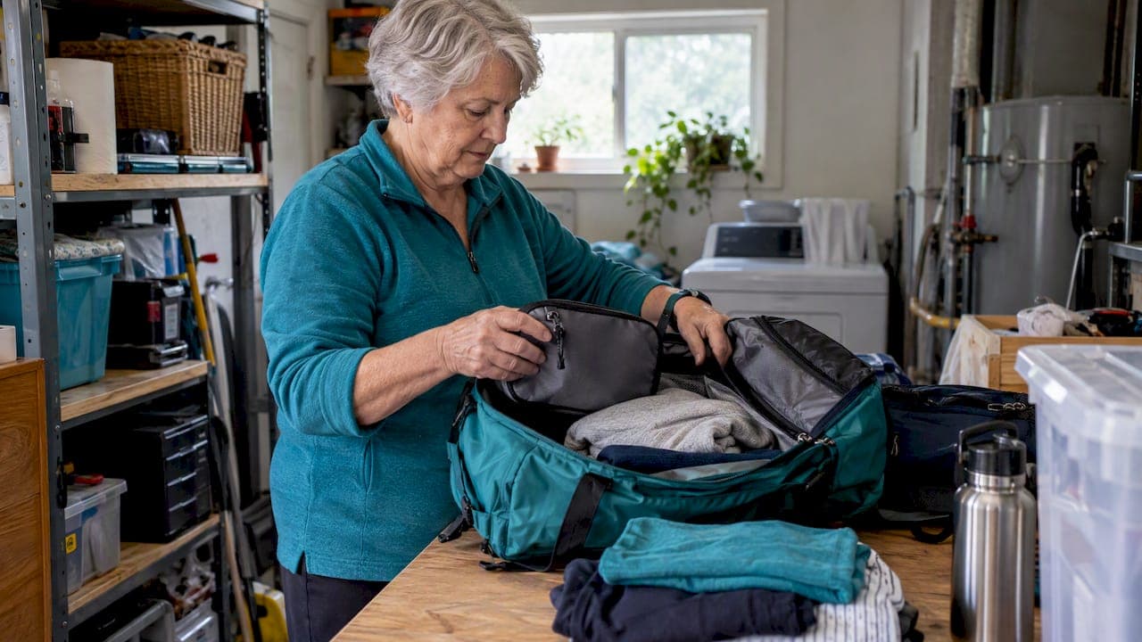 Senior Go Bags for Solo Seniors: Pack Light, Name a Keyholder