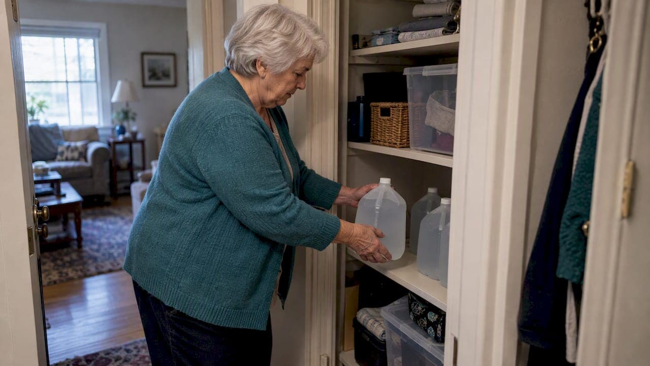 Emergency Water Storage for Seniors Living Alone